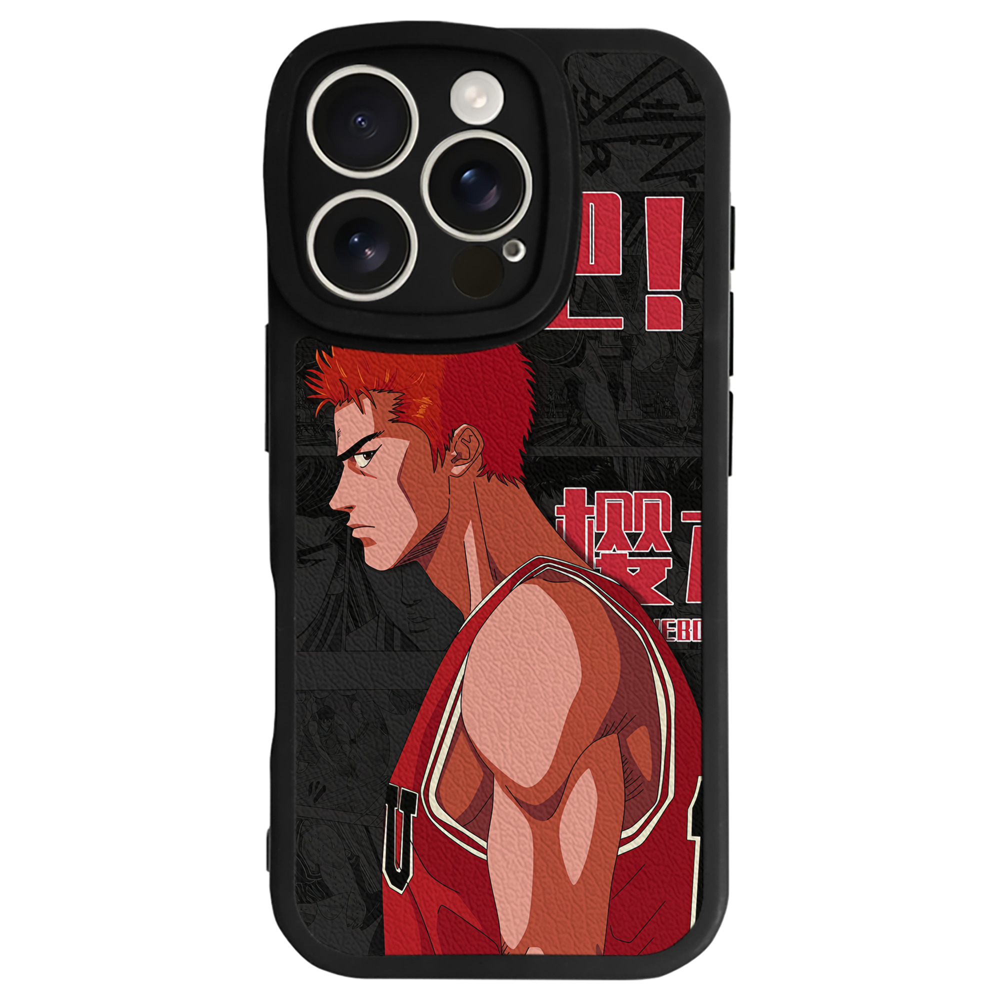 （画像用） SLAM DUNK／スラムダンク 【iPhone 16シリーズ対応】シリコンスマホケース（レザー調） 材質：シリコン